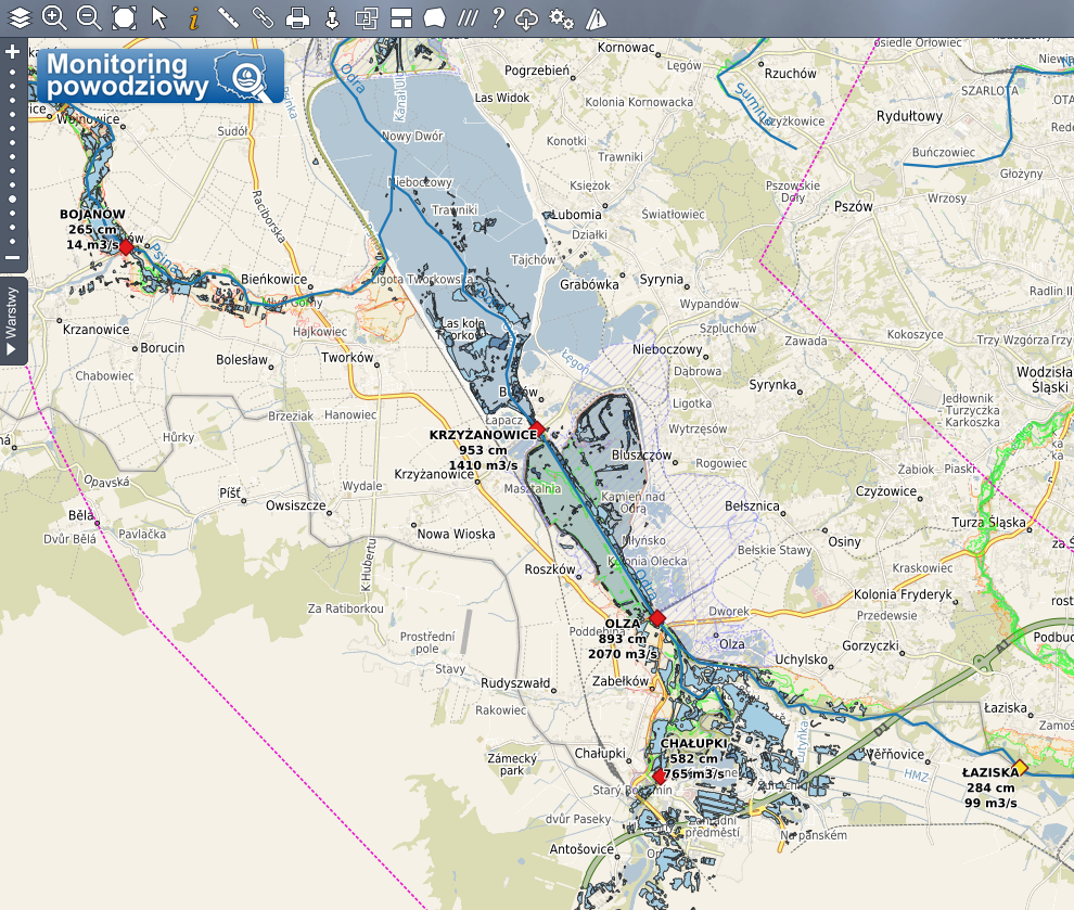 Geoportal e-mapa - portal mapowy całej Polski